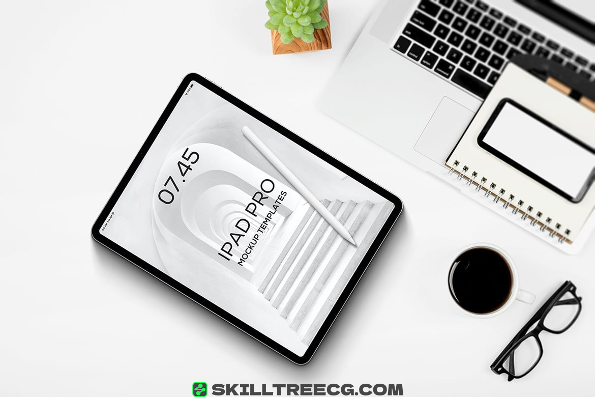 图片[4]-Stylish iPad Pro Mockup（079805）-技能树